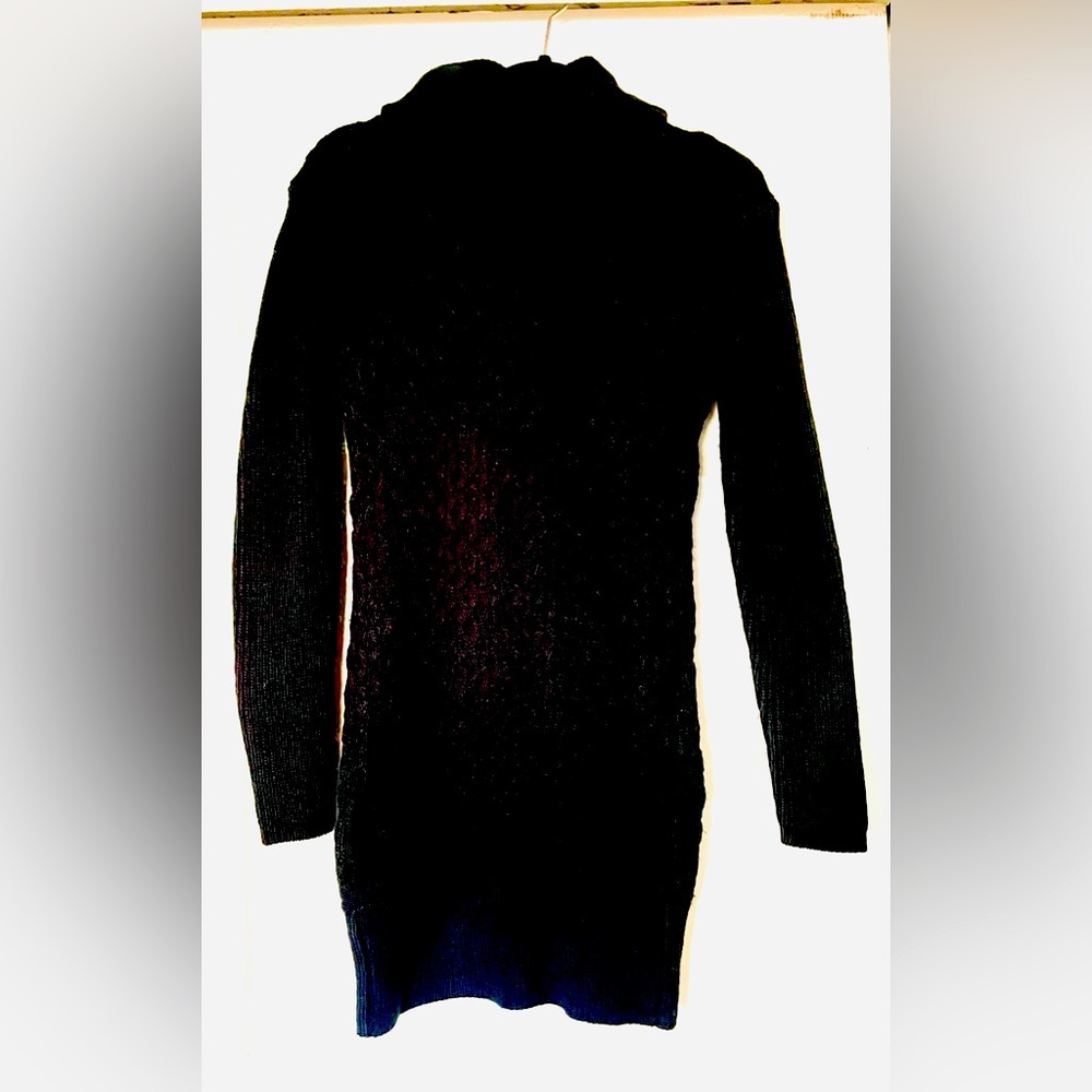 Black Venus Sweater Dress. Size Small. Snug fit but stretches.